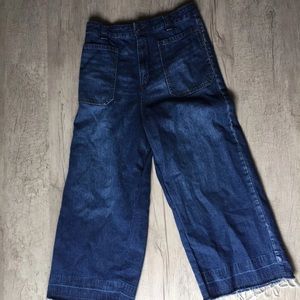 Free People Culottes denim